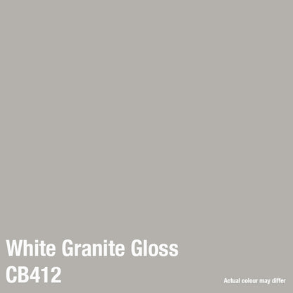 CB412 Unika Colorfill Box - white granite gloss colour