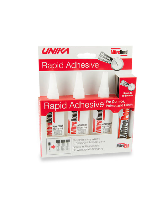 Unika  MitrePen SuperGlue Activator and Adhesive Pack